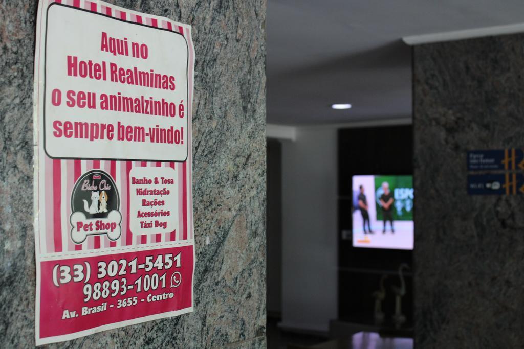 Realminas Hotel E Restaurante Governador Valadares Eksteriør billede